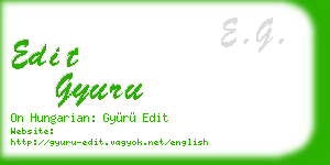 edit gyuru business card